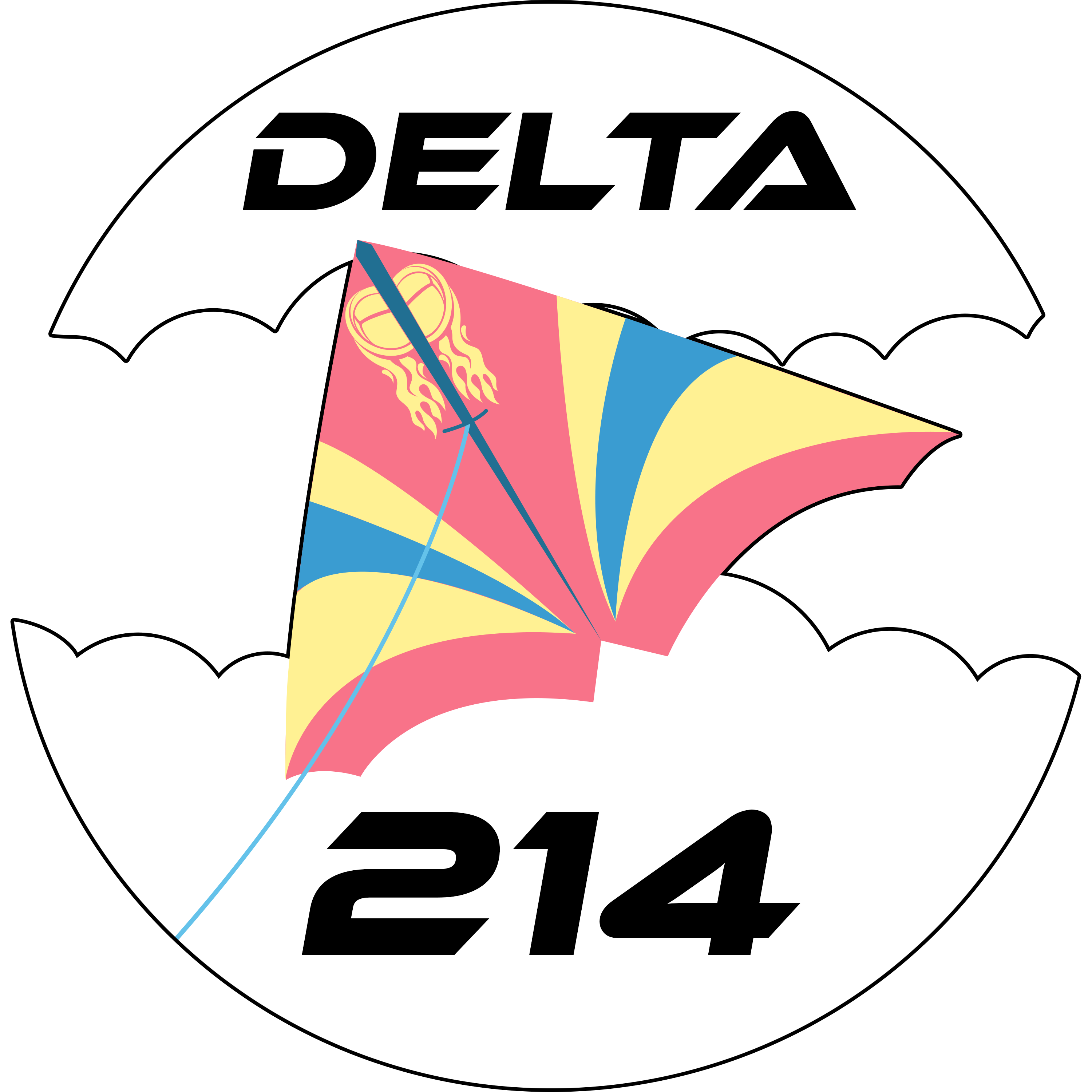 The Delta 214 logo