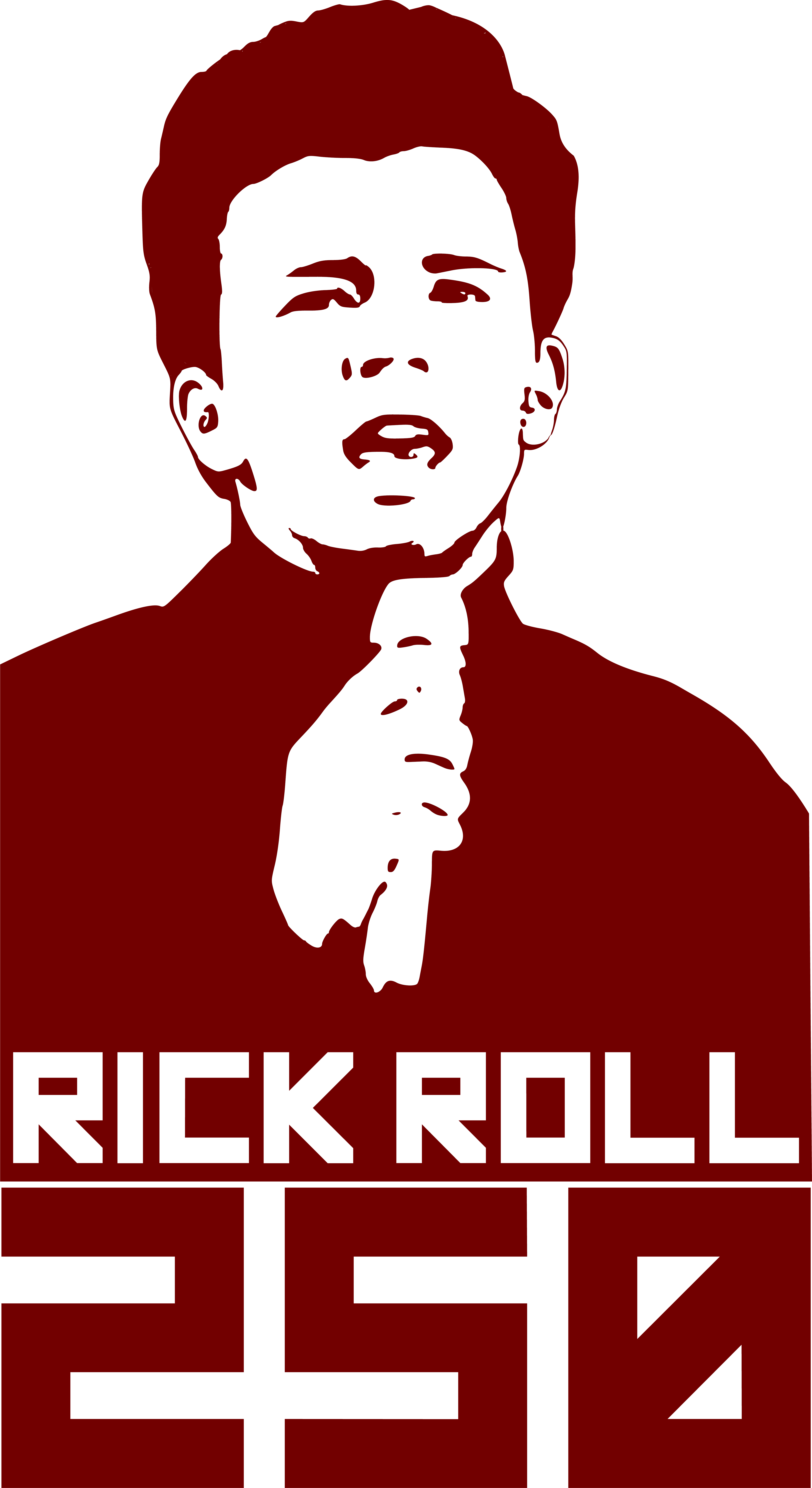 The Rick Roll 250 logo