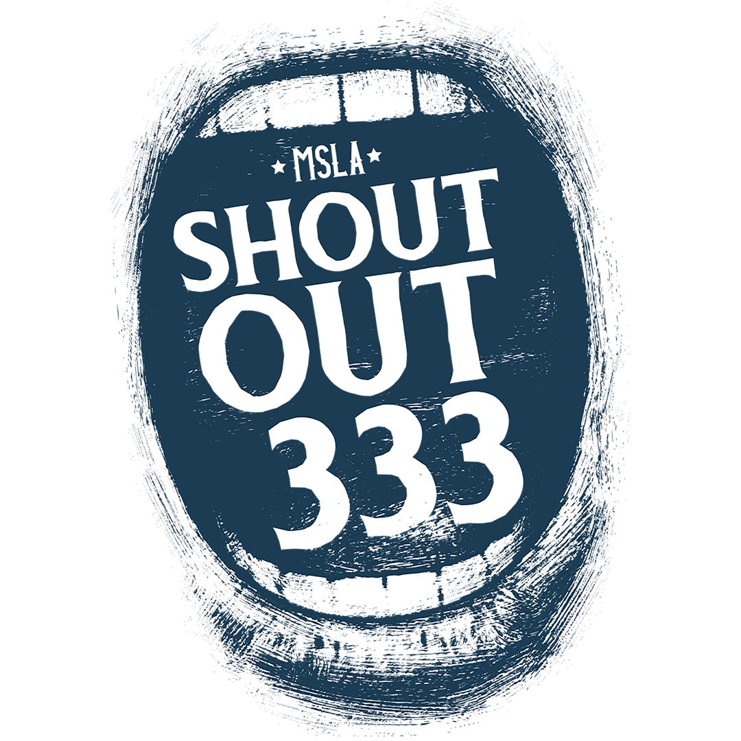 The Shoutout 333 logo