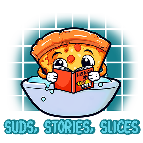 Suds, Stories, Slices logo