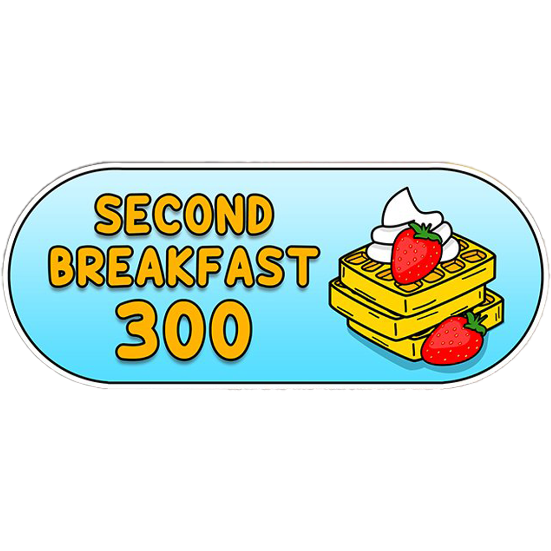 The Second Breakfast 300 logo