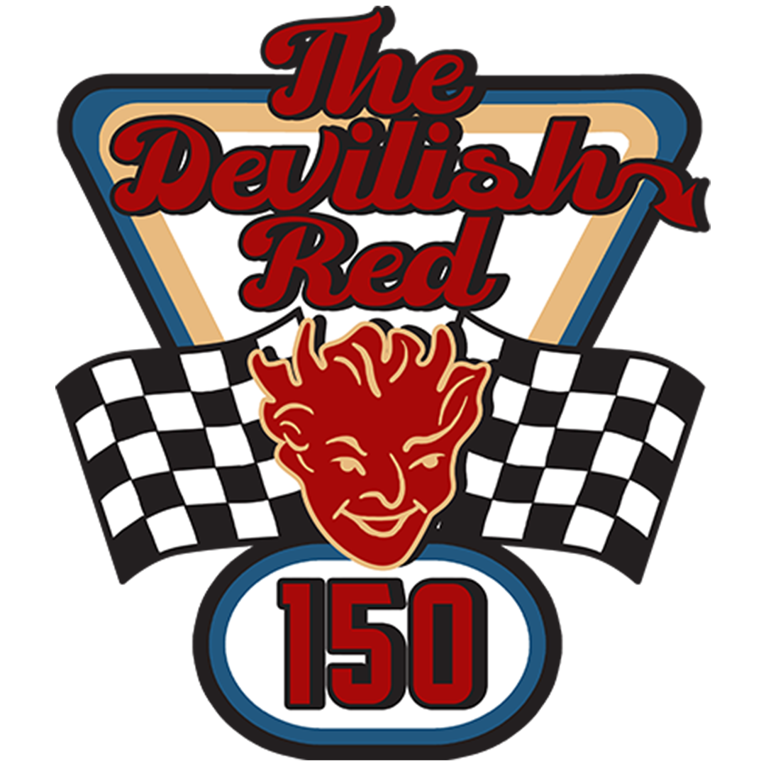 The Devilish Red 150 logo