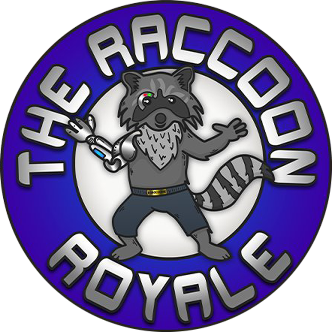 The Racoon Royale 123 logo