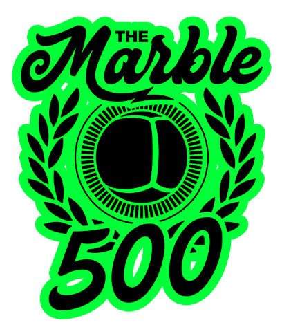 The Marble 500 logo