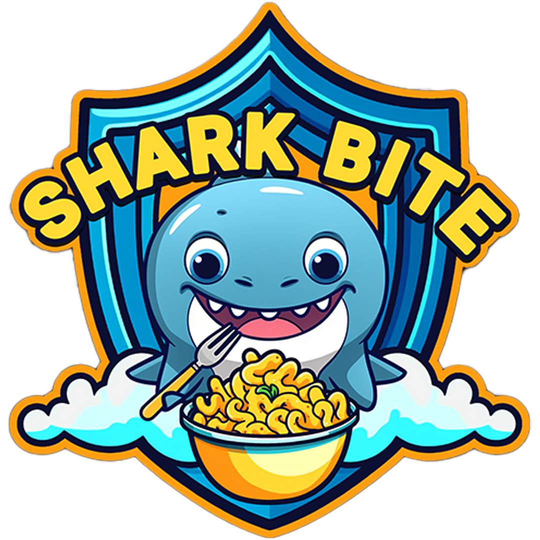 The Shark Byte logo